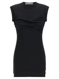 Alexander Wang Black Cotton Short Dress