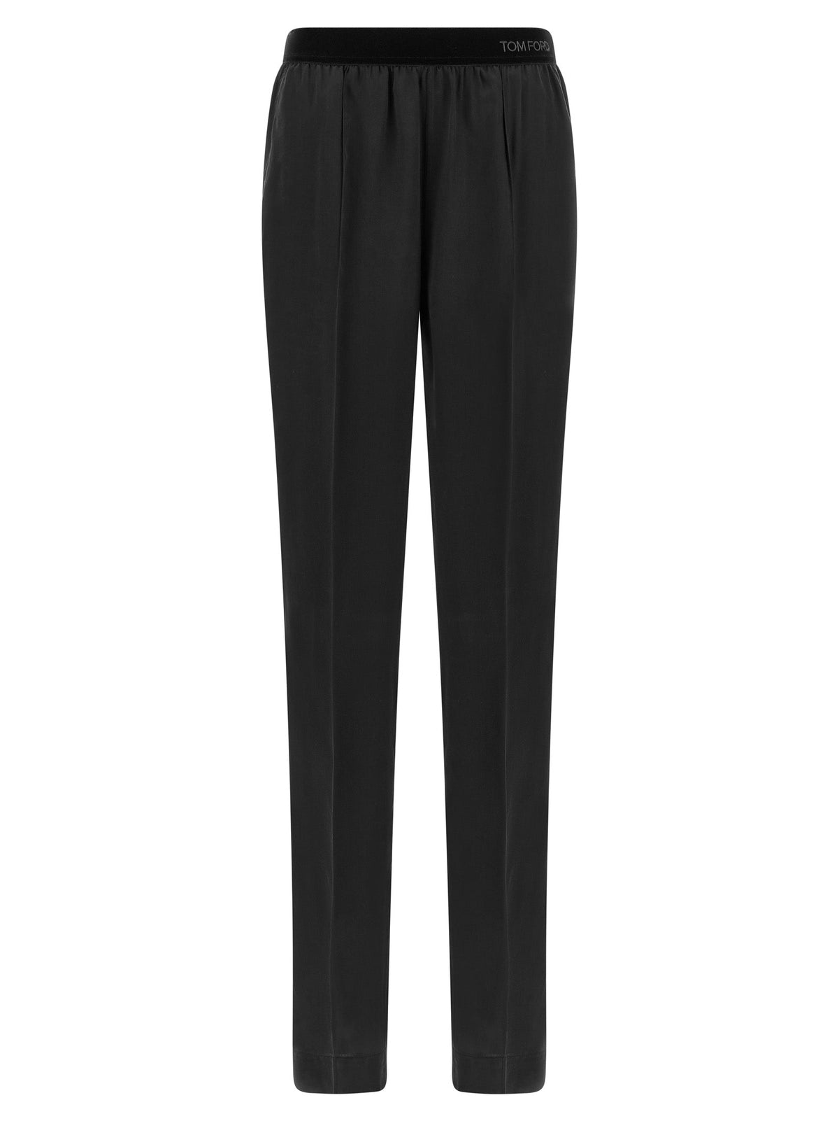 Tom Ford Black Silk Bottoms Sleepwear