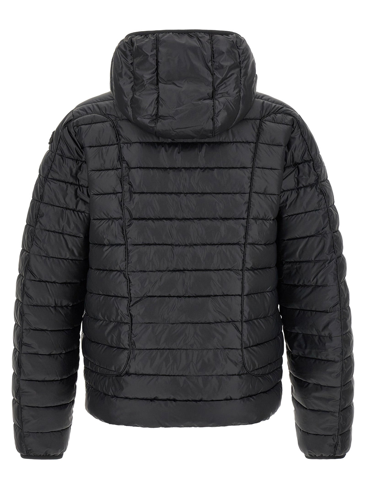 Diesel Black Polyester Full-Length Jacket