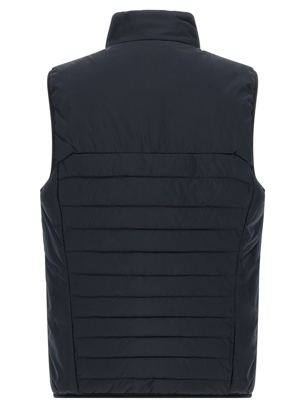 Hugo Boss Blue Polyester Sleeveless Jacket