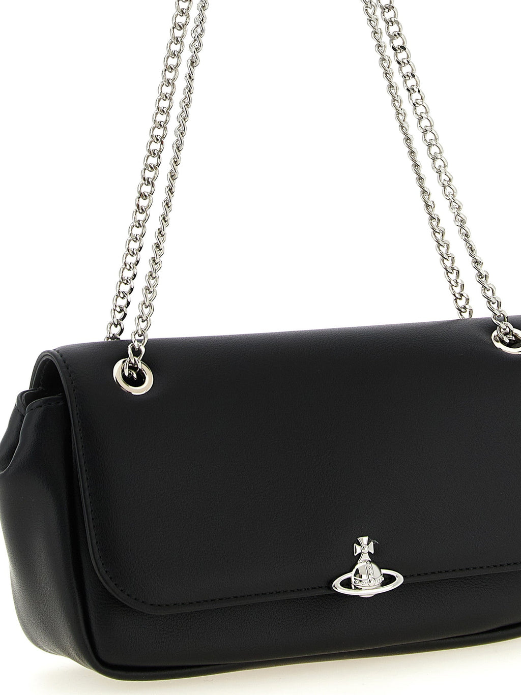 Vivienne Westwood Black Polyester Crossbody Bag