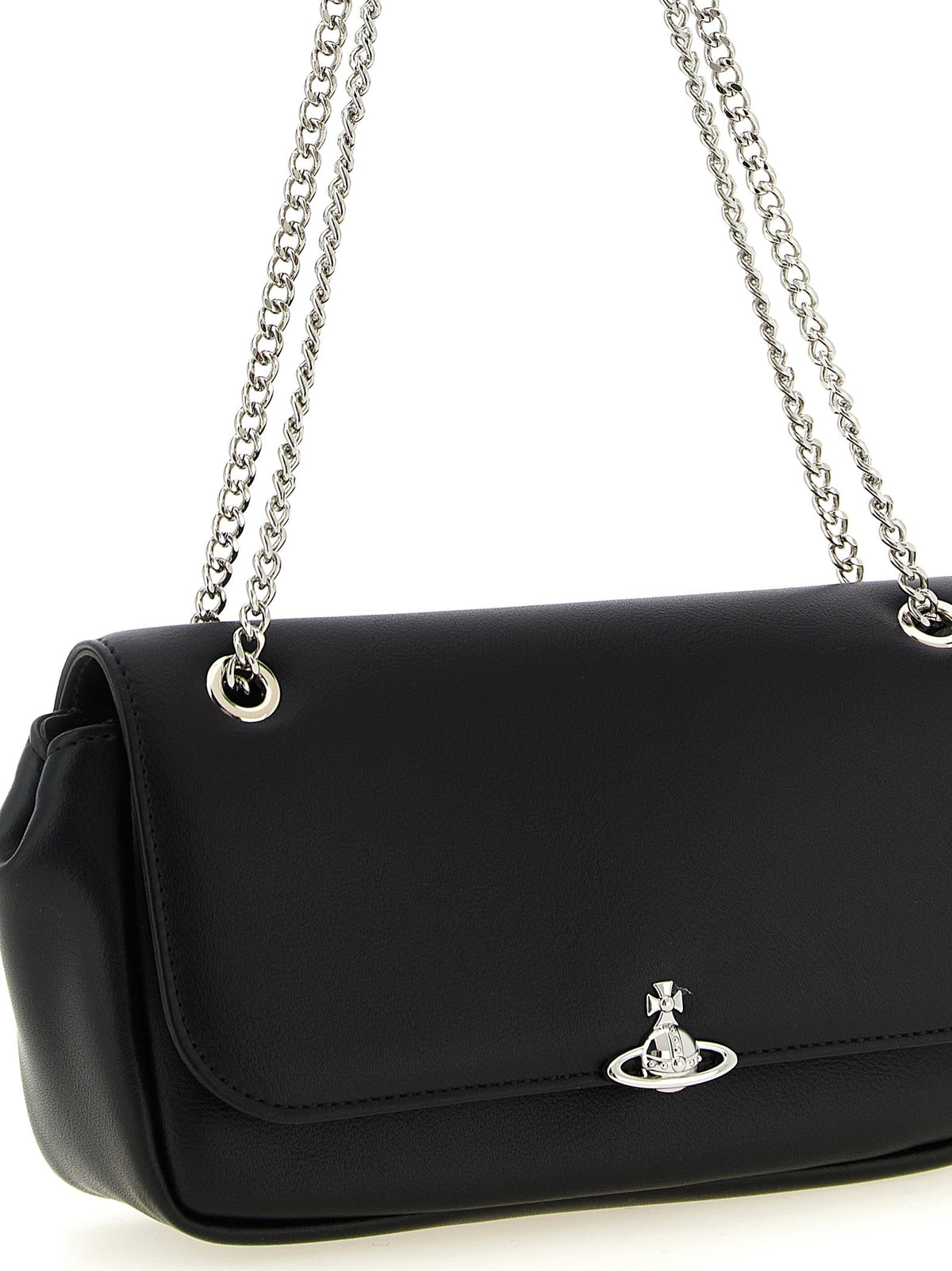 Vivienne Westwood Black Polyester Crossbody Bag