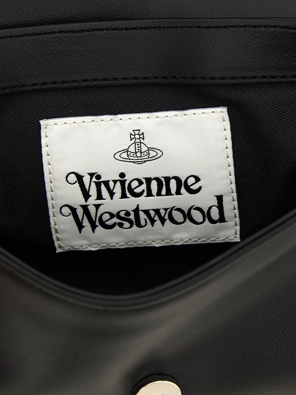Vivienne Westwood Black Polyester Crossbody Bag