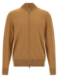 Hugo Boss Brown Virgin Wool Cardigan