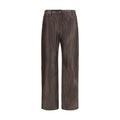 Magda Butrym Brown Leather Pants