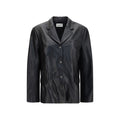 Magda Butrym Black Lambskin Blazer