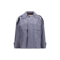 Marni Gray Polyamide Full-Length Jacket
