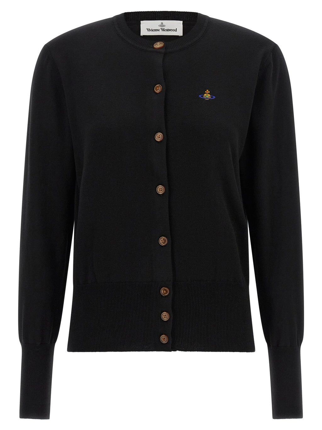 Vivienne Westwood Black Cotton Cardigan
