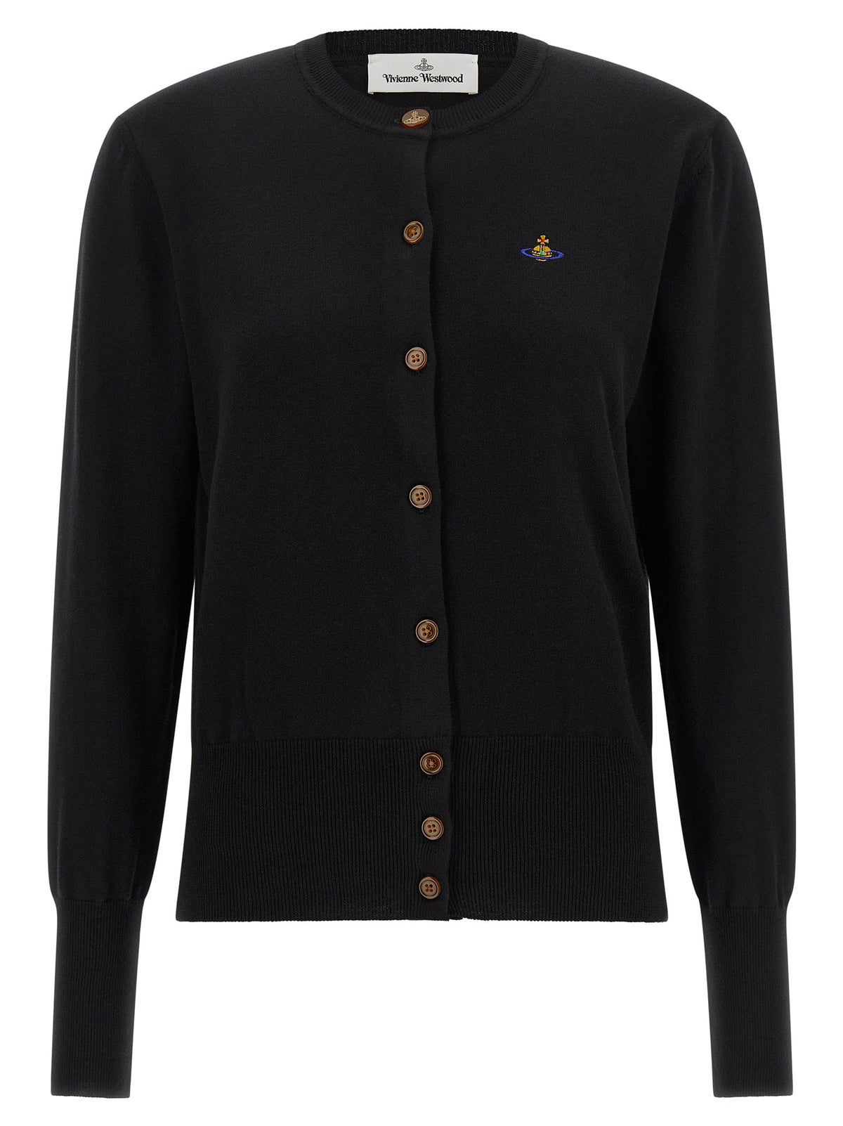 Vivienne Westwood Black Cotton Cardigan