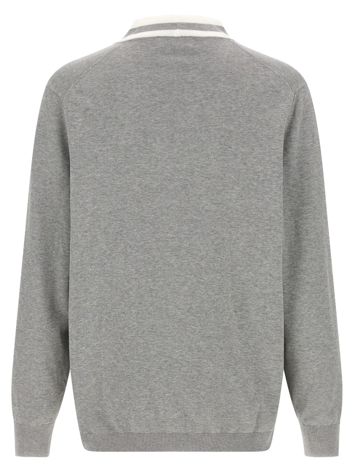 Brunello Cucinelli Gray Cotton Cardigan