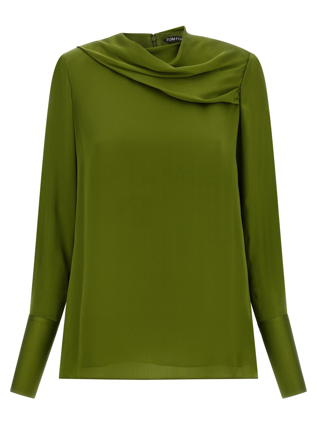 Tom Ford Bicolor Silk Blouse