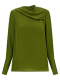 Tom Ford Bicolor Silk Blouse