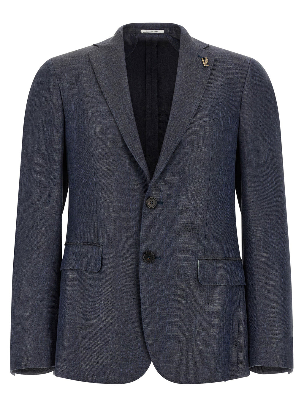 Pal Zileri Blue Viscose Blazer