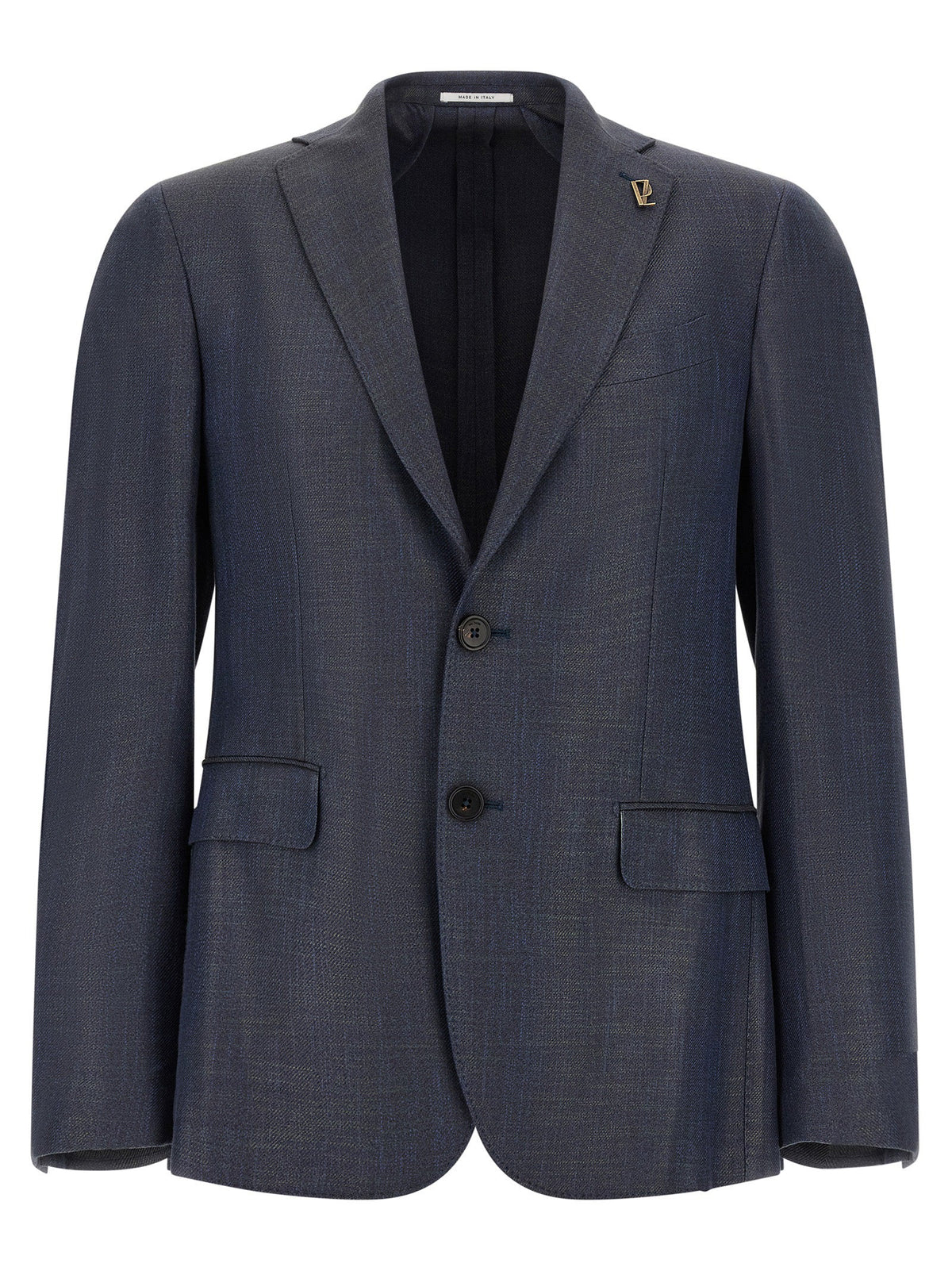 Pal Zileri Blue Viscose Blazer