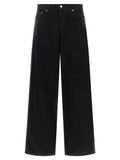 Haikure Black Cotton Flared Jeans