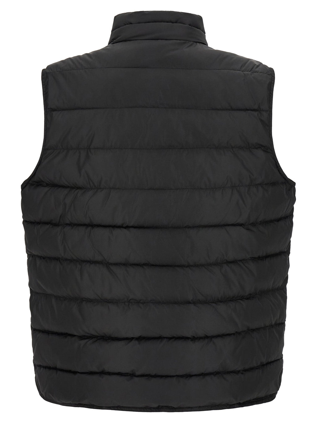 Dolce & Gabbana Black Polyester Sleeveless Jacket