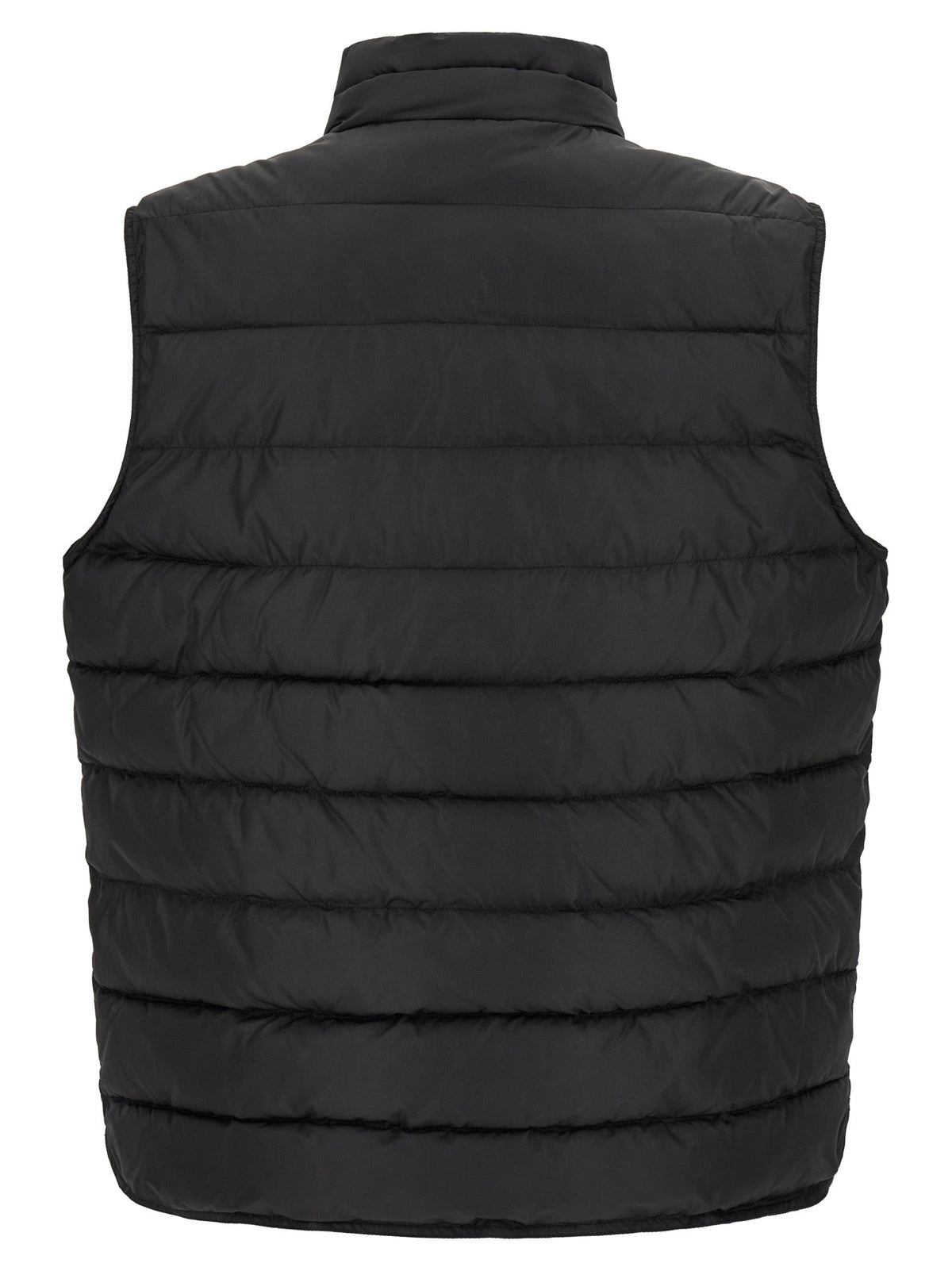 Dolce & Gabbana Black Polyester Sleeveless Jacket