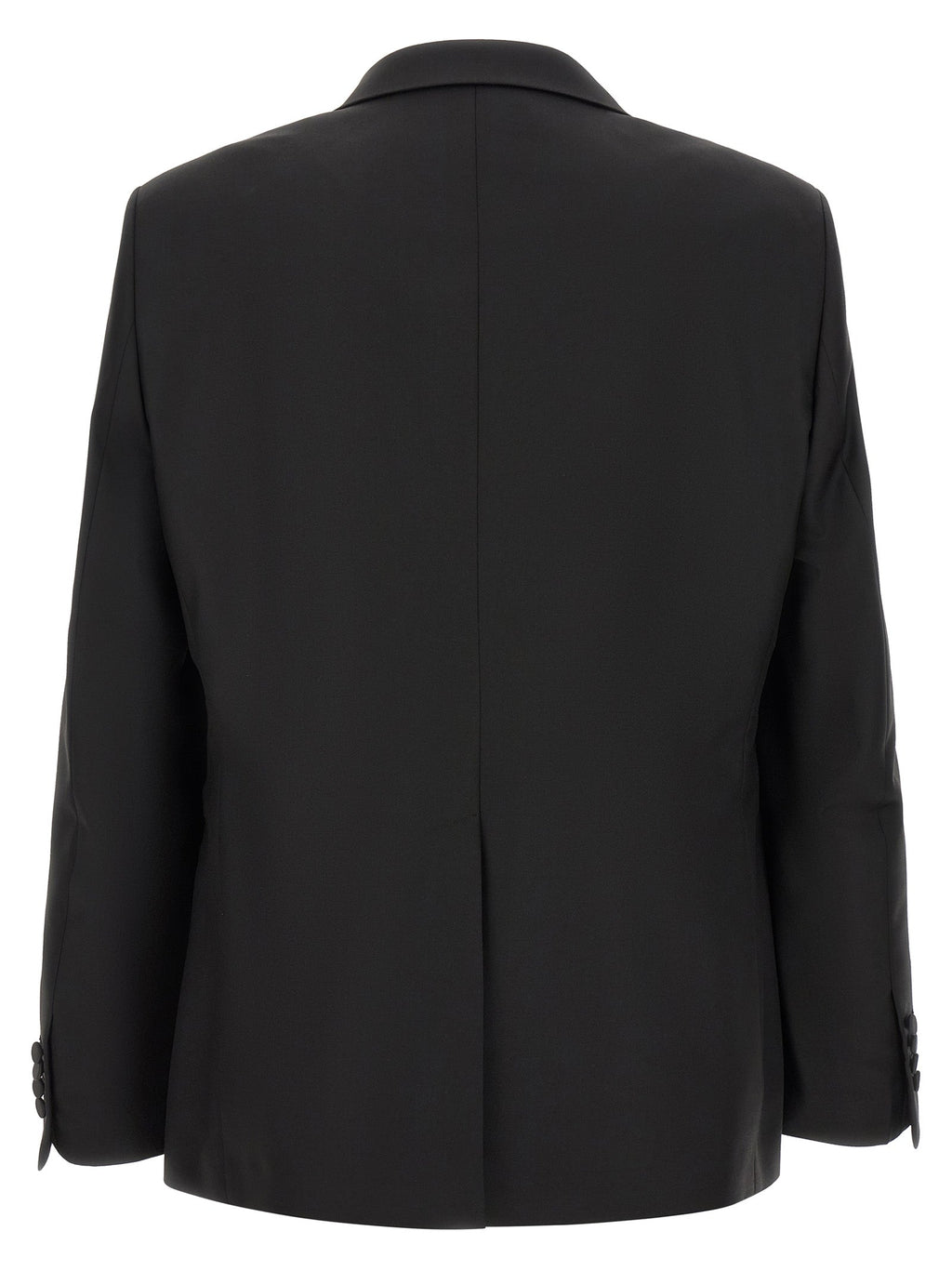 Tagliatore Black Virgin Wool Two-Piece Suit