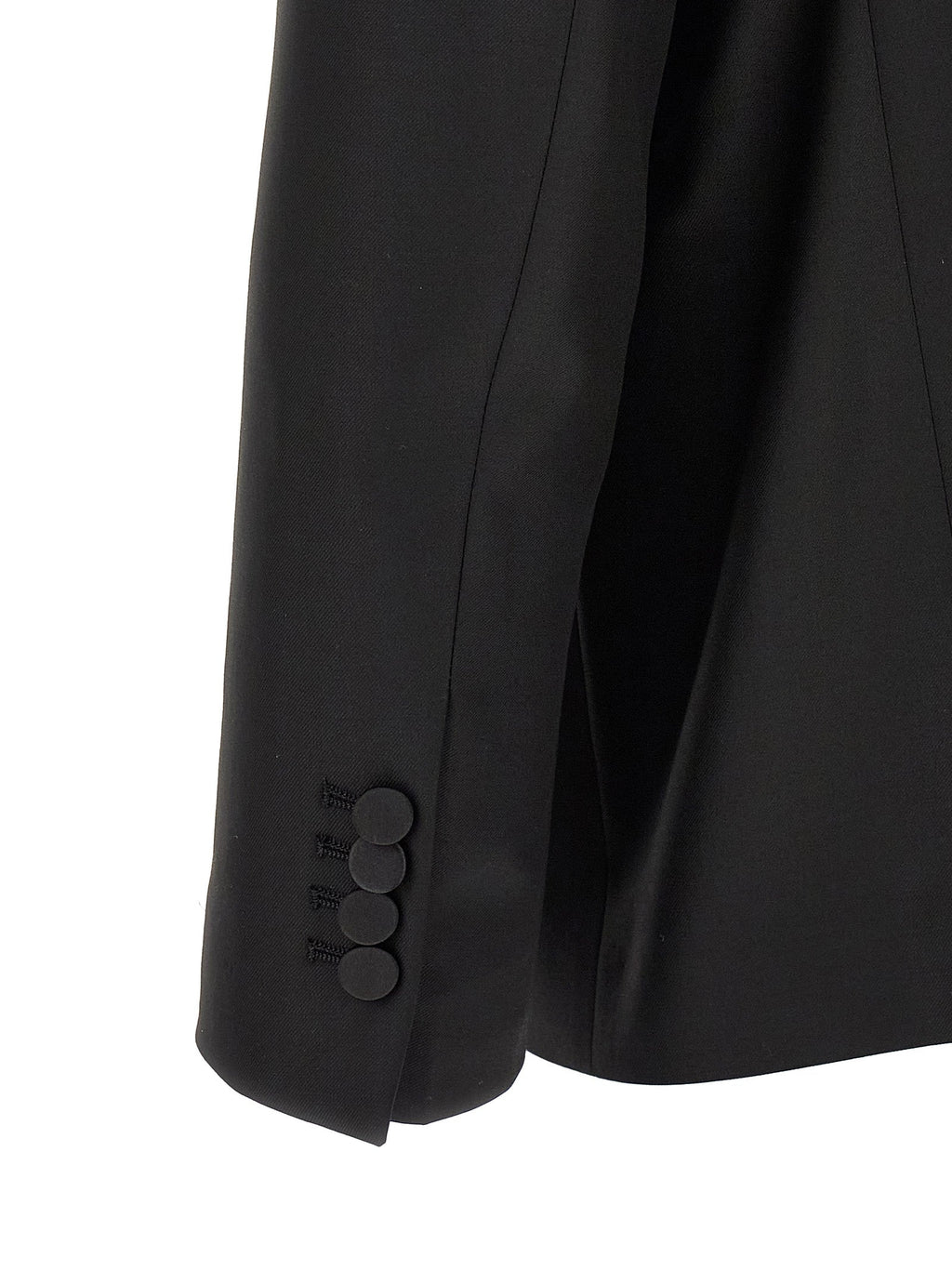 Tagliatore Black Virgin Wool Two-Piece Suit