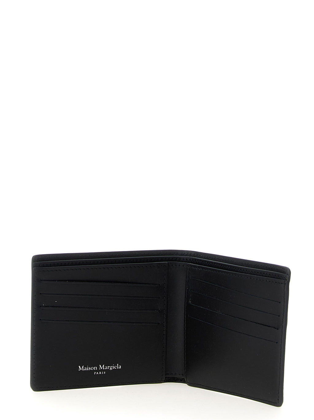 Maison Margiela Black Leather Wallet