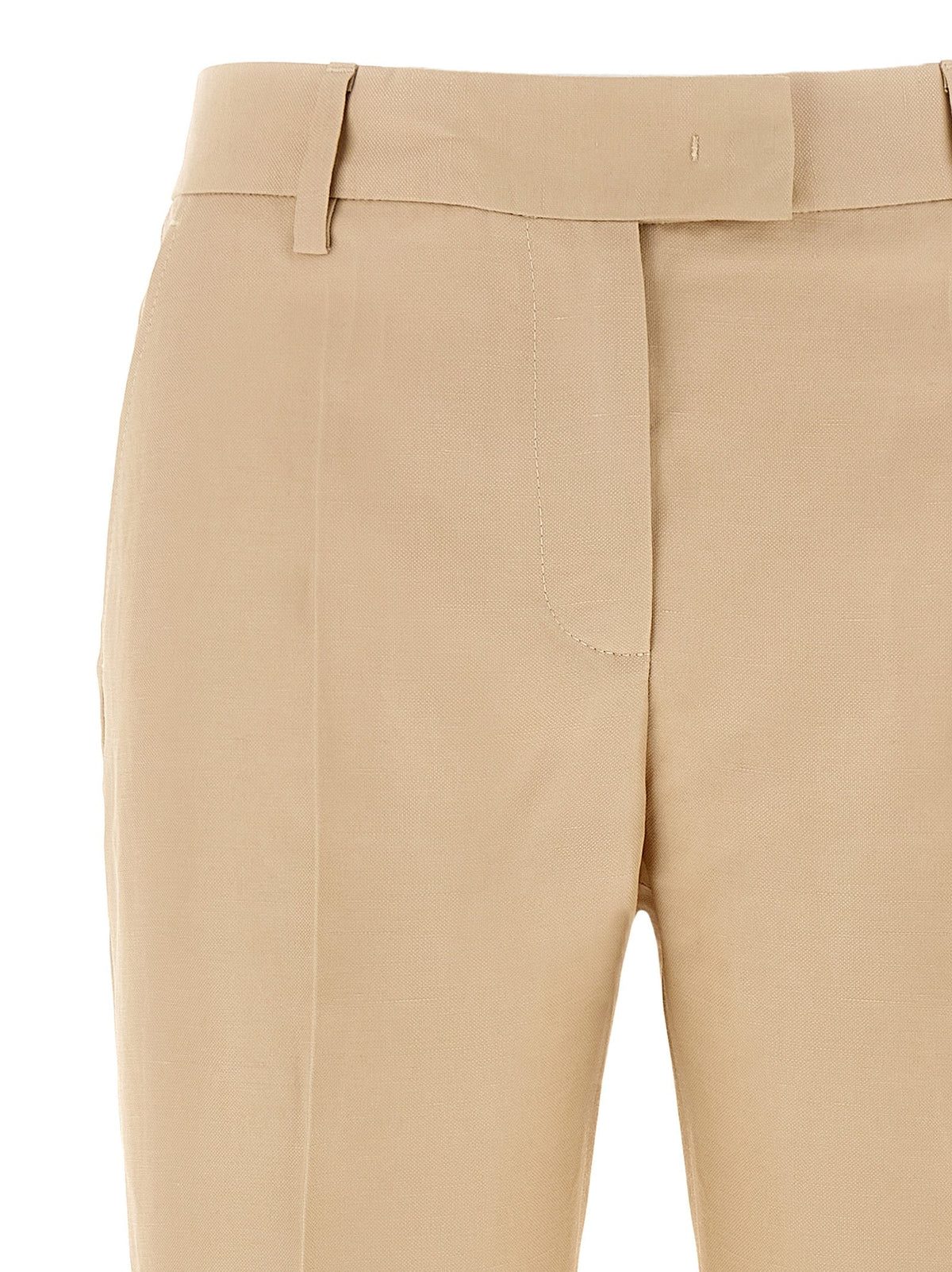 Alberto Biani Beige Viscose Chino Pants