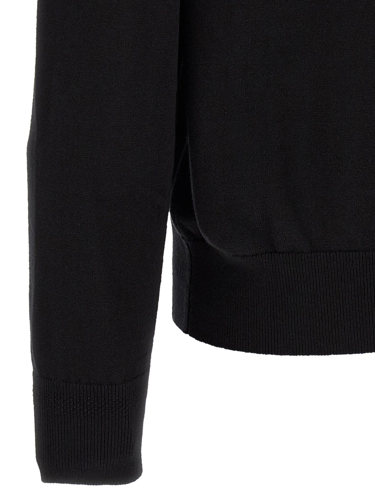 Hugo Boss Black Cotton Cardigan