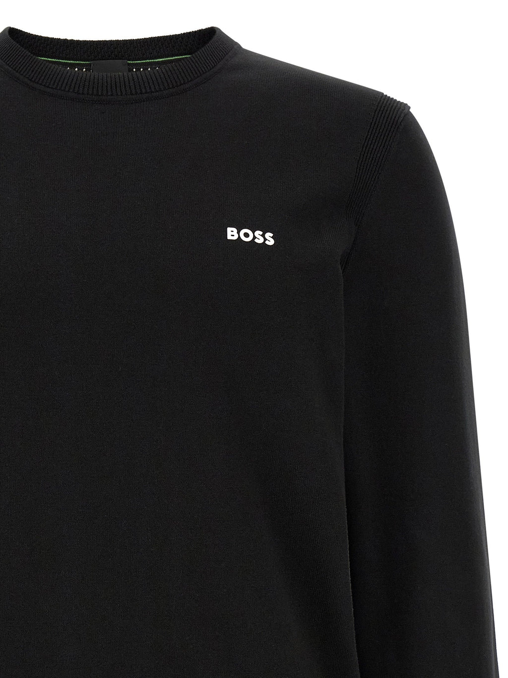Hugo Boss Black Cotton Cardigan