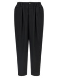 Marni Black Virgin Wool Cropped Pants