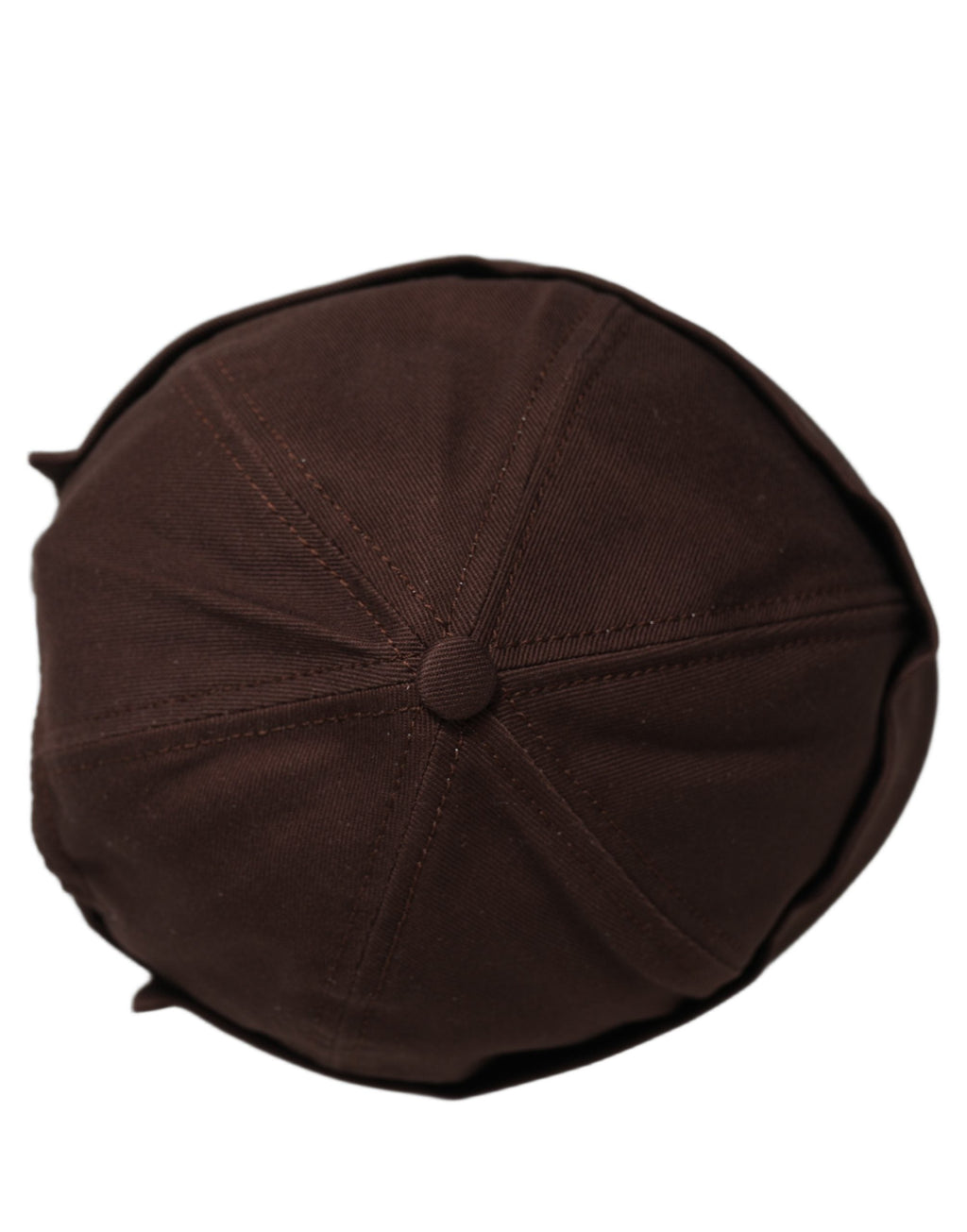 Dolce & Gabbana Men Brown Cotton Docker Capello Brimless Hat