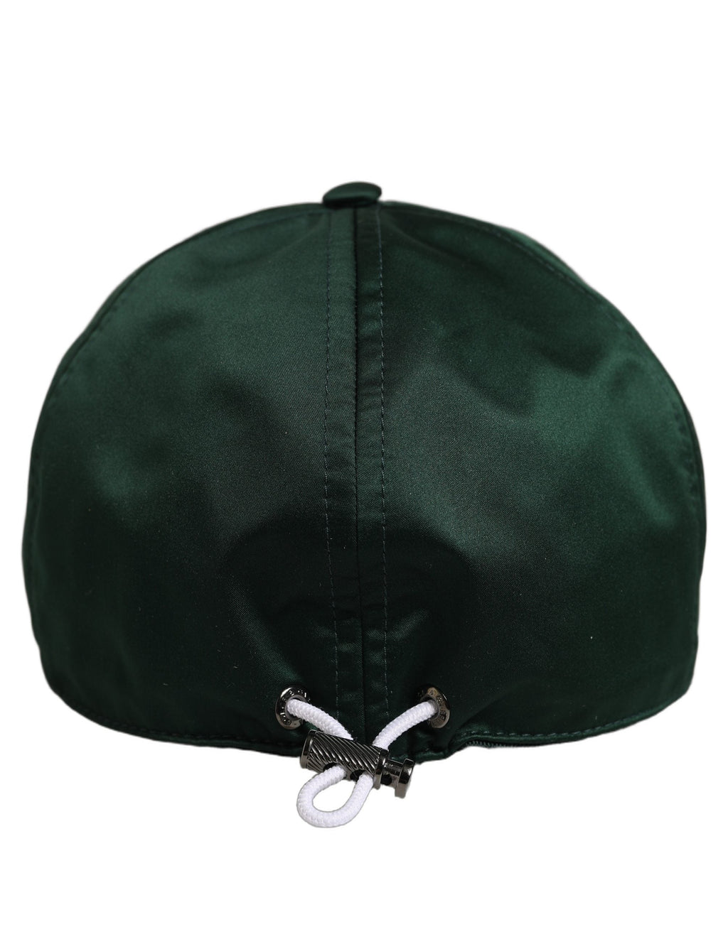 Dolce & Gabbana Men Deep Green Cotton Baseball Cap 6 Panels Hat