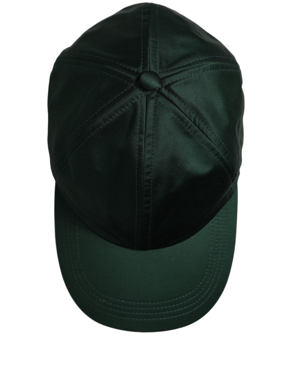 Dolce & Gabbana Men Deep Green Cotton Baseball Cap 6 Panels Hat