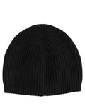 Dolce & Gabbana Men Black Wool Knitted Winter Beanie Capello One Size Hat