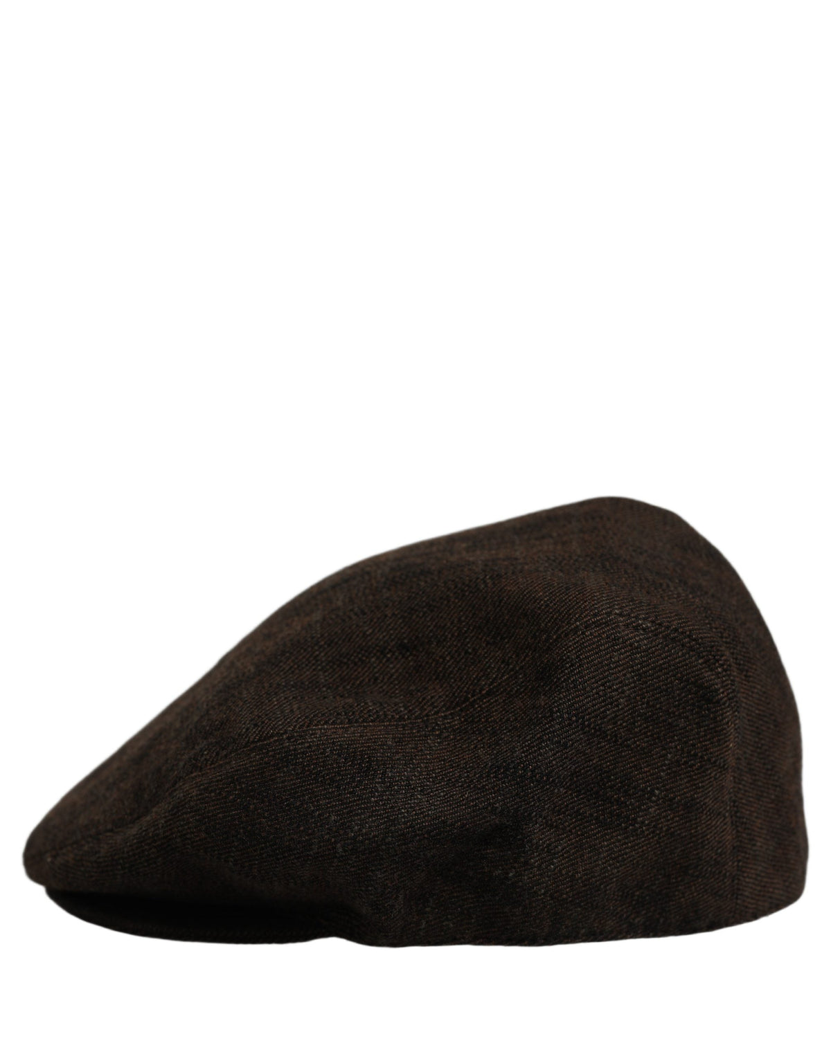 Dolce & Gabbana Men Brown Cotton Flat Cloth Newsboy Cap Hat