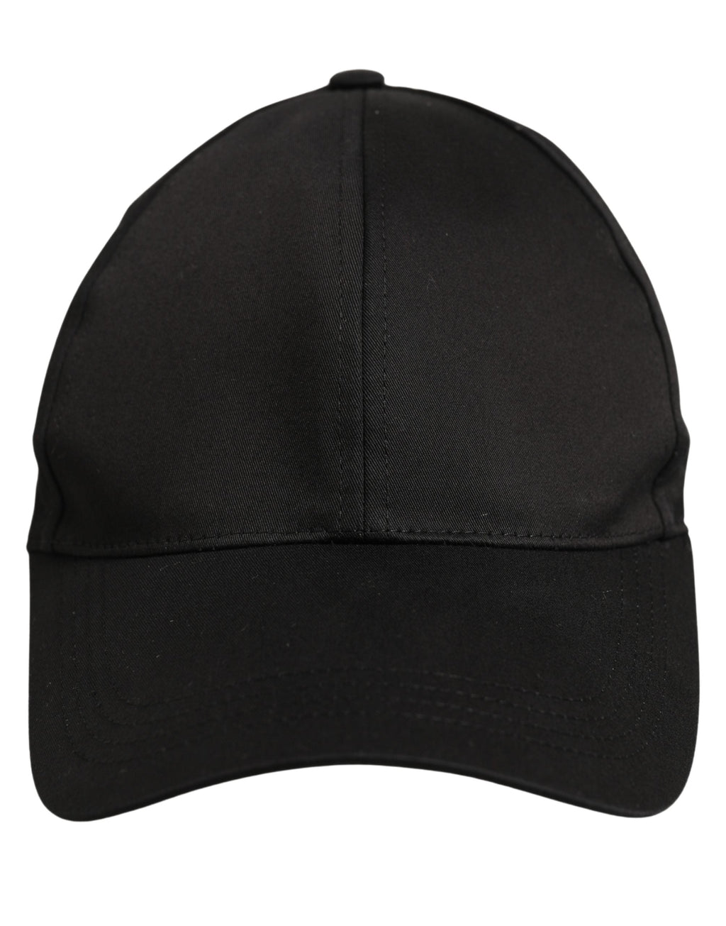 Dolce & Gabbana Men Black Cotton Baseball Cap 6 Panels Hat