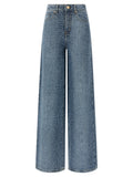 Self-Portrait Blue Cotton Jeans Denim