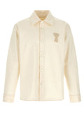 Ami Paris Beige Cotton Blouse