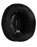 Dolce & Gabbana Men Black Classic Wide Brim Fedora Capello Hat
