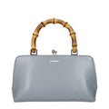 Jil Sander Gray Leather Handbag