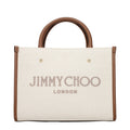 Jimmy Choo Beige Fabric Handbag