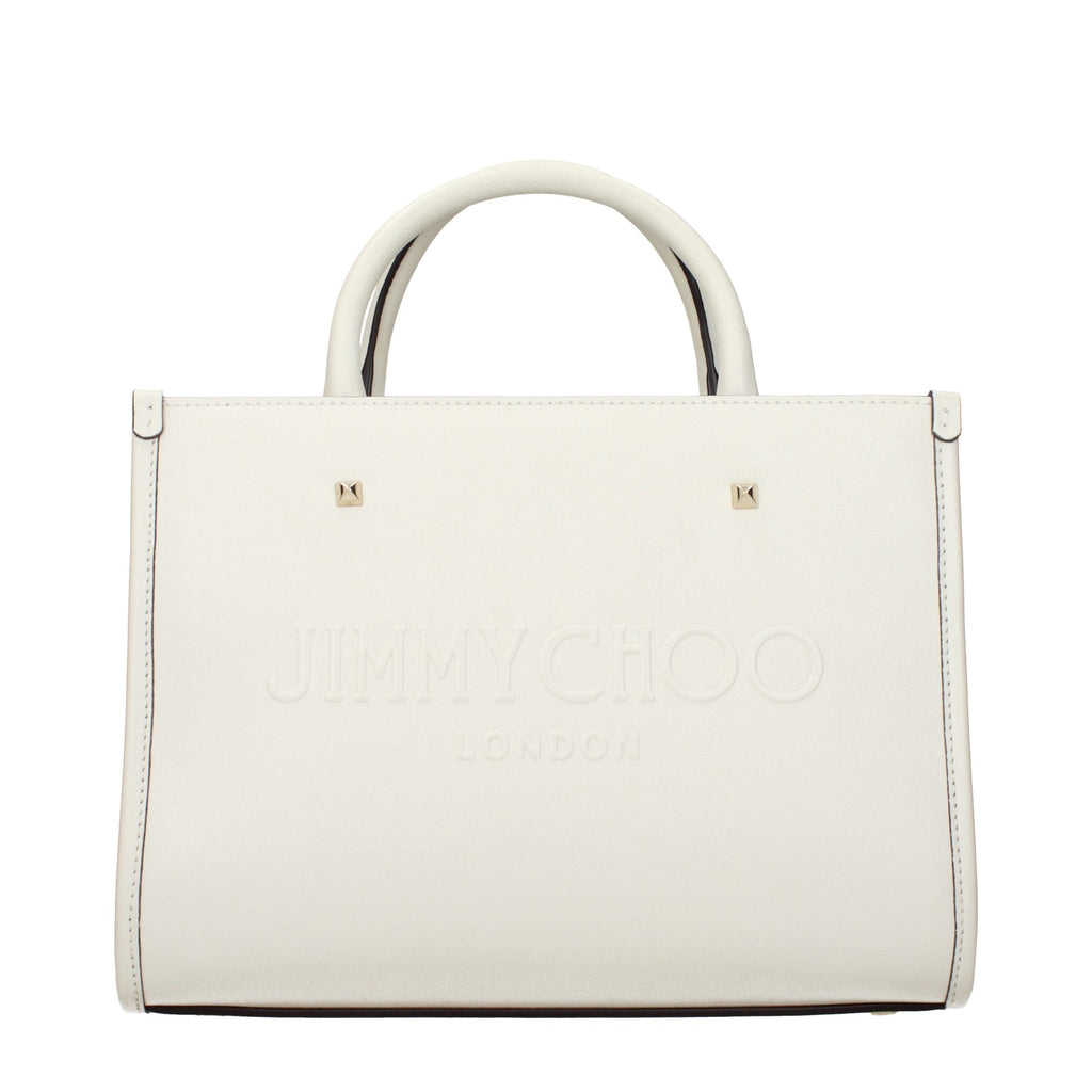 Jimmy Choo White Leather Handbag