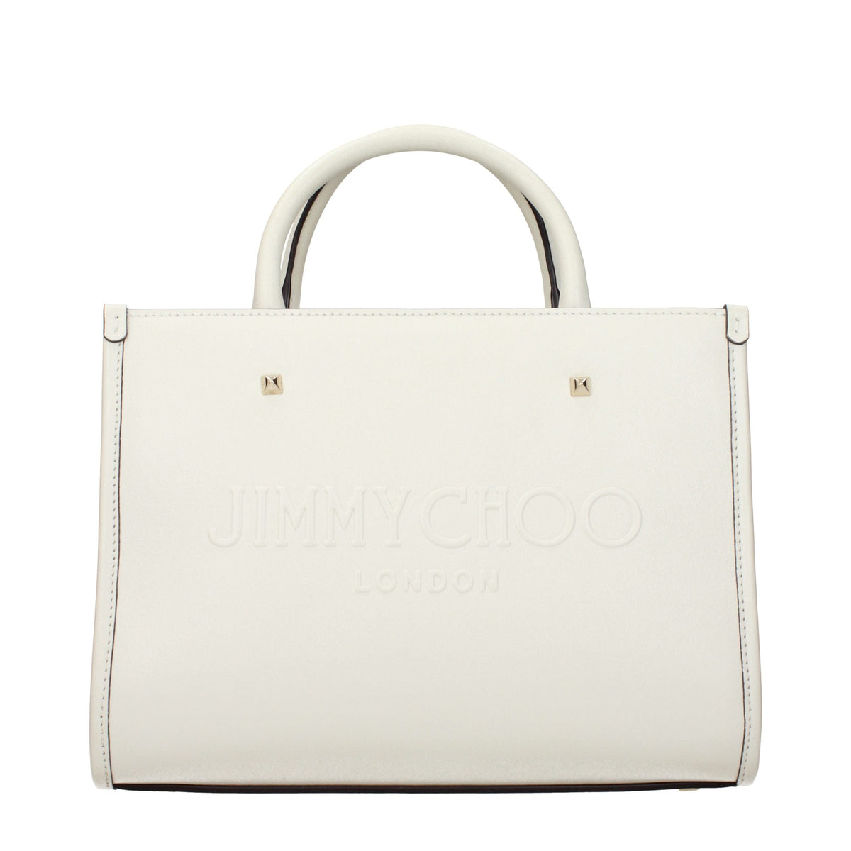 Jimmy Choo White Leather Handbag