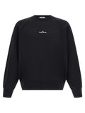 Stone Island Black Cotton Sweatshirt