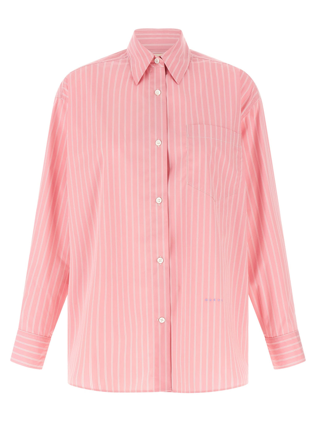 Marni Multicolor Cotton Blouse