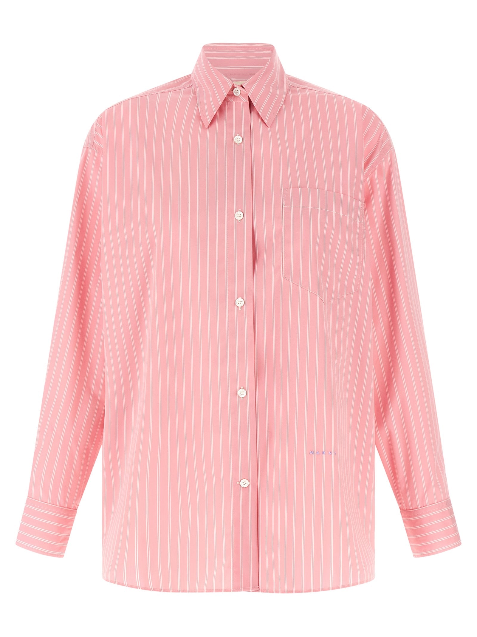 Marni Multicolor Cotton Blouse