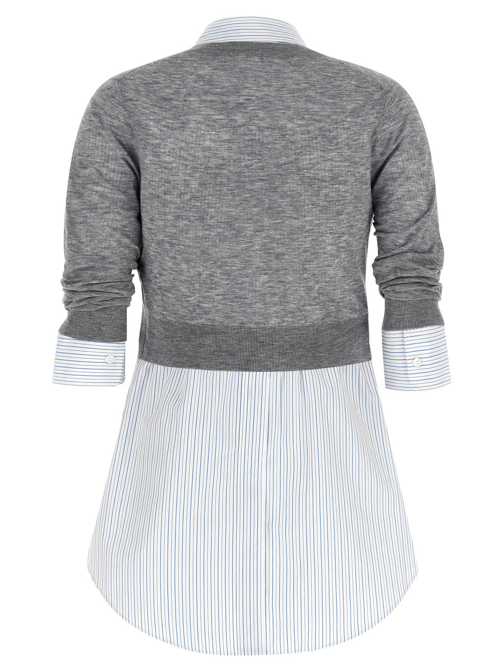 Alexander Wang Gray Wool Blouse