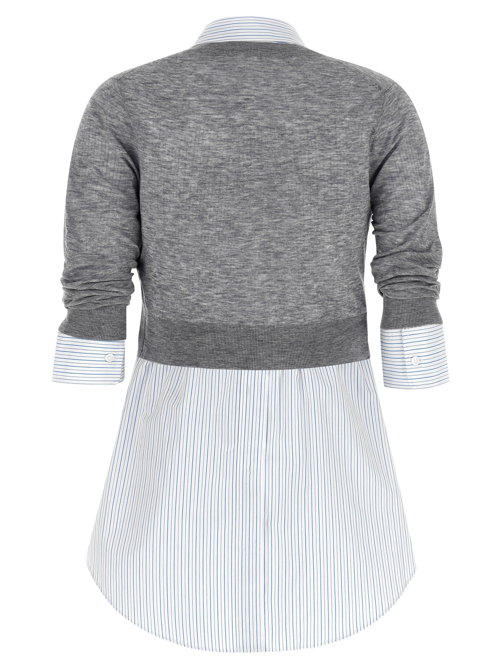 Alexander Wang Gray Wool Blouse