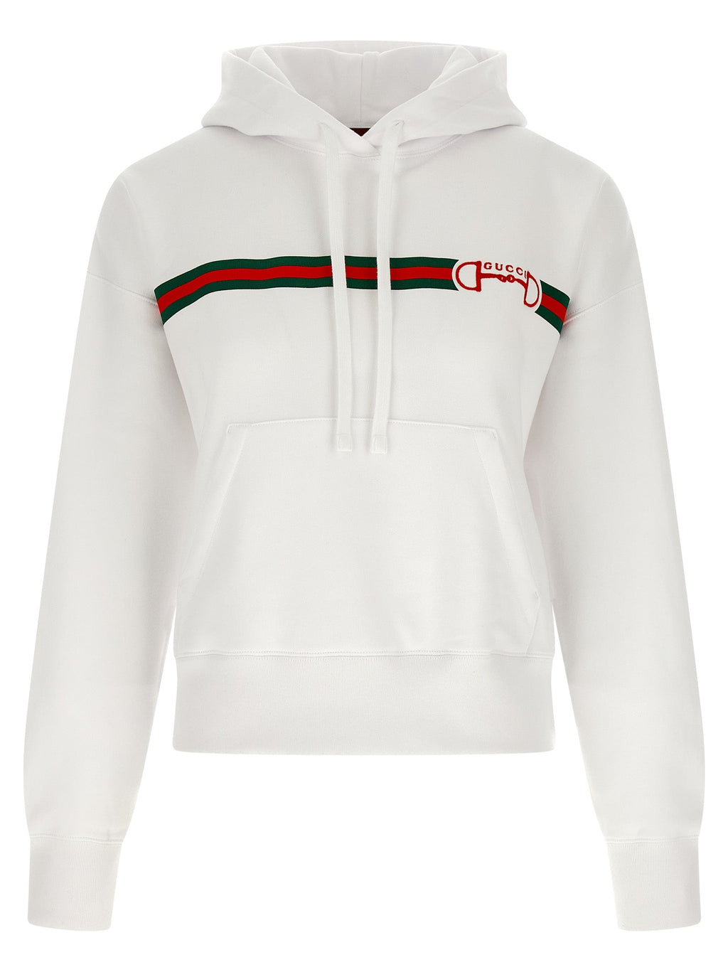 Gucci White Cotton Hoodie