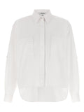 Max Mara White Cotton Blouse
