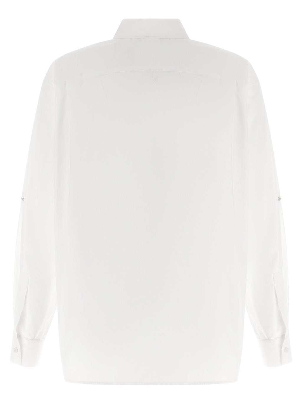 Max Mara White Cotton Blouse