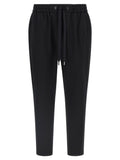 Dolce & Gabbana Black Cotton Casual Pants